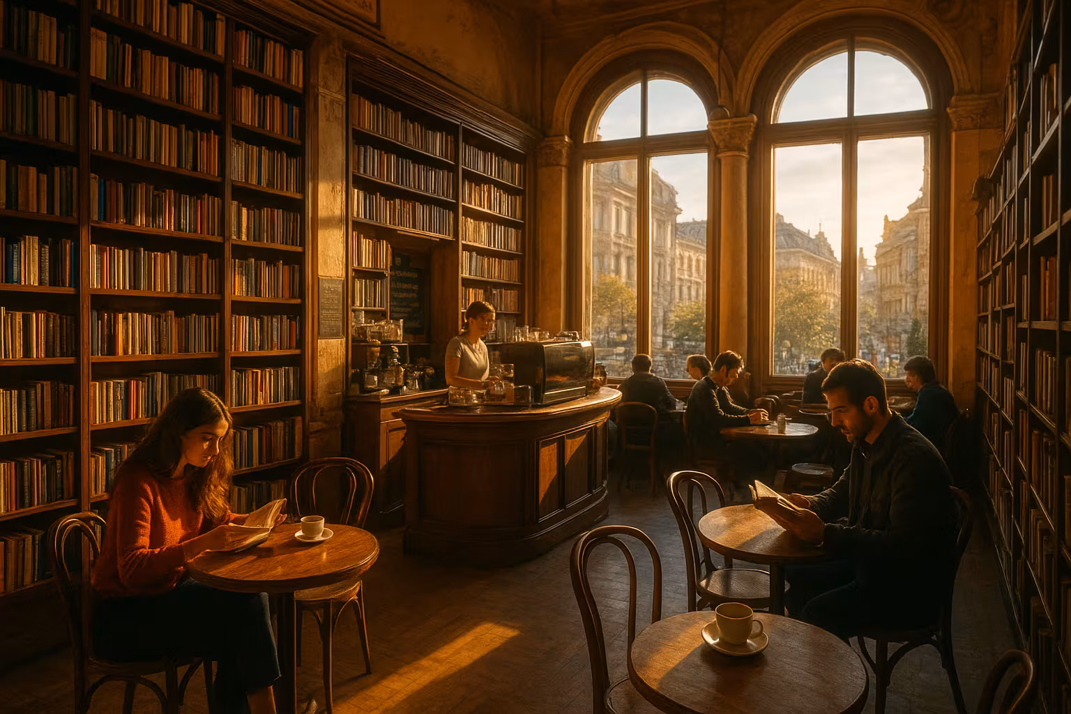 De la Carusel la Joben: cele mai frumoase librării-cafenele din România