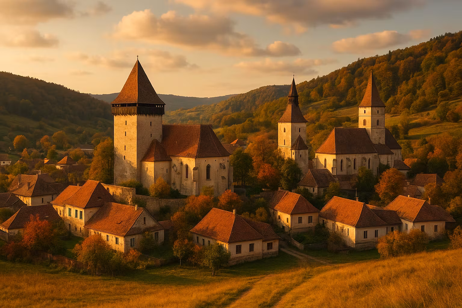 Sate săsești Transilvania: ghid complet cu biserici fortificate, tradiții și cazare